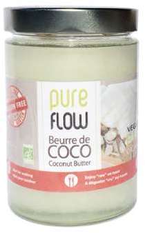 PURE FLOW PUREE DE COCO BIO 500G PURE FLOW PUREE DE COCO BIO