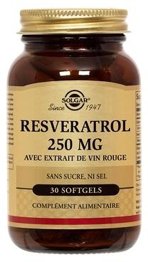 SOLGAR RESVERATROL 250MG 30 CAPSULES SOLGAR RESVERATROL 250MG 30