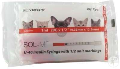 Caninsulin Seringue Insuline Vide 40ui 10 Caninsulin Seringue Insuline