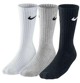 Nike Sportswear Value Cotton Crew 3 Pack - Chausse