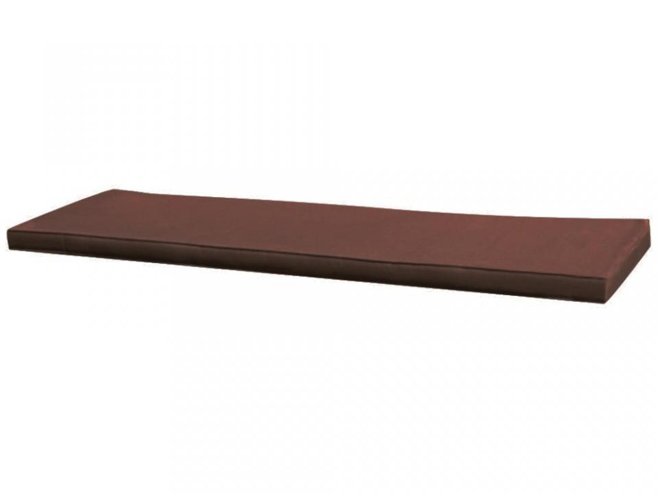 Coussin pour banc de jardin Java 150cm - brun