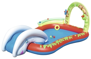 Piscine gonflable pour enfants avec jeux intégrés