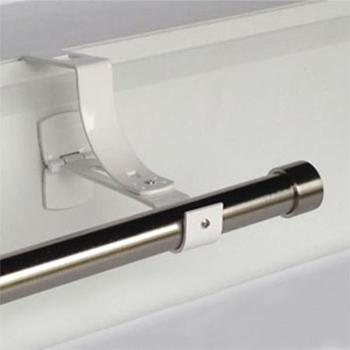Support tringle pour volets roulants blanc D28mm