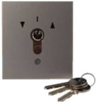 Interrupteur à clé pour porte de garage (encastrable) Interrupteur à clé pour porte