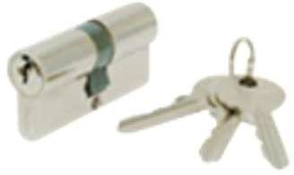 Cylindre de sécurité 40x40 à carte - accessoires de Cylindre de sécurité 40x40