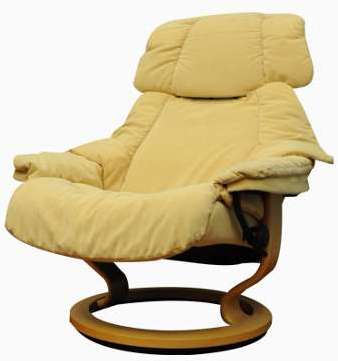 Fauteuil Vintage Jaune de Stressless