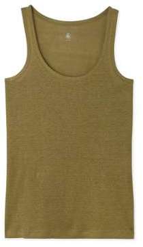 Débardeur femme en lin Petit Bateau marron