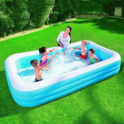 Piscine rectangulaire 3 boudins 305x183x56 cm