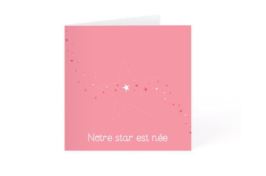 Faire-part de mariage Vintage ouvrable 10 x 15 cm