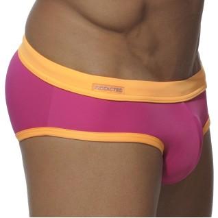 Slip de Bain Basic Sportive Fuchsia Addicted en so