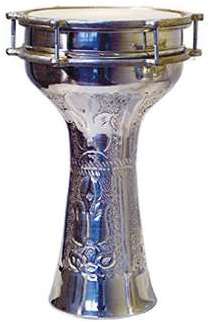 VATAN 305 DERBOUKA TURQUE ALUMINIUM CISELE - MOYEN