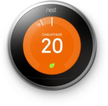 Thermostat connecté Nest Learning 3ème génération Thermostat connecté Nest Learning