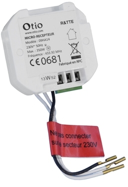 Otio récepteur volet roulant