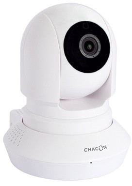 CHACON Caméra de surveillance WiFi HD motorisée