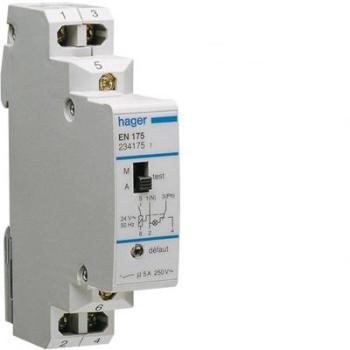 HAGER Relais sécurité pour DSC gaz 24V EN175 HAGER Relais sécurité pour