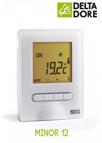 Delta Dore - MINOR 12 Thermostat digital semi-encastré Delta Dore - MINOR 12 Thermostat