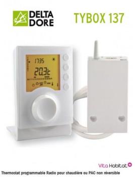 TYBOX 137 Thermostat programmable Radio pour chaudière TYBOX 137 Thermostat programmable