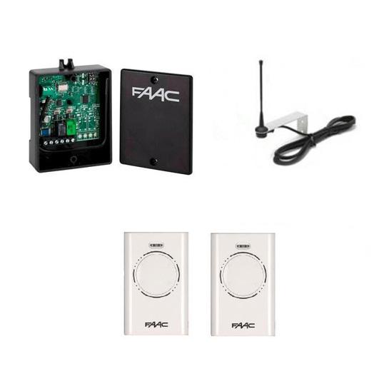 Récepteur radio universel Faac XR2 868 + 2 Faac XT