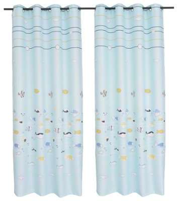VidaXL Rideau occultant imprimé pour enfants 2 pcs VidaXL Rideau occultant imprimé