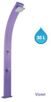 Douche solaire So Spring Violet 30L rince pieds Douche solaire So Spring Violet