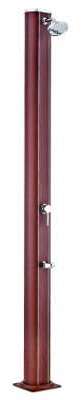 Douche solaire aspect bois Ronde 32 litres Douche solaire aspect bois