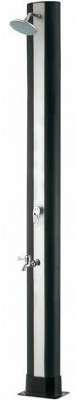 Douche solaire extérieur PVC Noire 35L avec rince