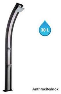 Douche solaire So Spring Anthracite Inox 30L rince Douche solaire So Spring Anthracite