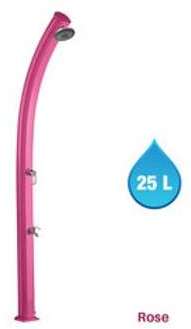 Douche solaire So Jolly rose 25L rince pieds Douche solaire So Jolly rose