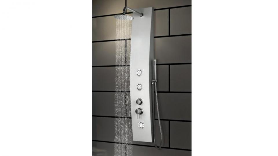 Colonne de douche en acrylique Glorys