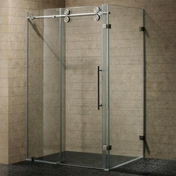 Cabine de douche d angle 2 parois porte coulissante Cabine de douche d angle 2
