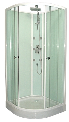 Cabine de douche 1/4 Rond Eclipse 90x90