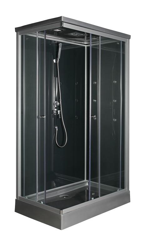 Cabine de douche rectangulaire 120x80cm Solea - SA