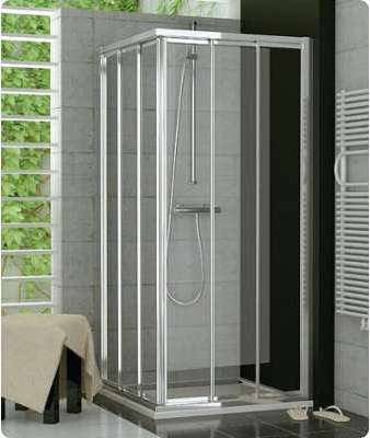 SanSwiss Top-Line Porte coulissante dangle 3 volet