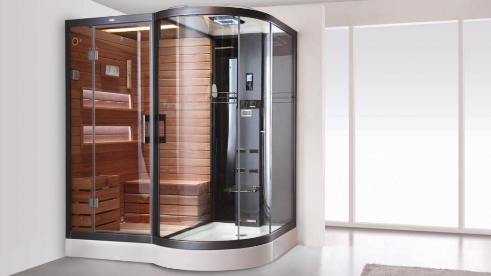 Cabine hydromassage hammam et sauna Lara