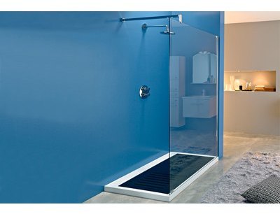 Paroi de Douche en Verre Trempé 8mm Corona TS OPEN