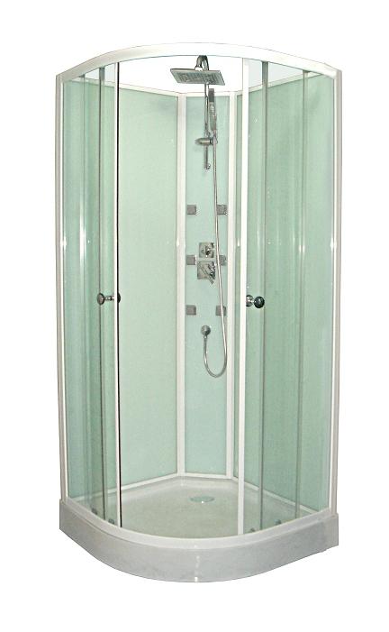 Cabine de douche 1/4 Rond Eclipse 90x90 - LT AQUA