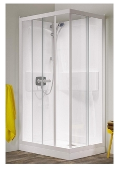 Cabine de douche Kineprime Coulissante 100 x 80cm