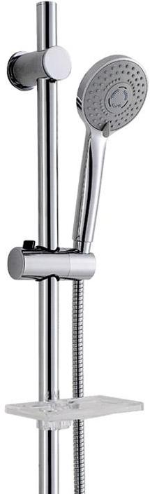 Set de douche, barre en laiton + douchette ABS - K