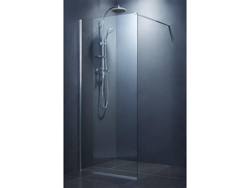 Paroi de douche 120 cm de profondeur et réglable