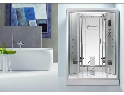 CABINE DE DOUCHE DUO HYDROMASSANTE HAMMAM 140X90X215 CABINE DE DOUCHE DUO HYDROMASSANTE