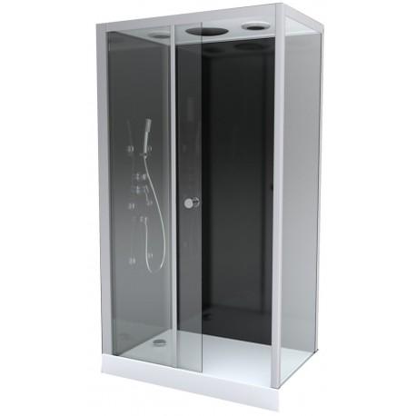 Cabine de douche Black Zen 80x110