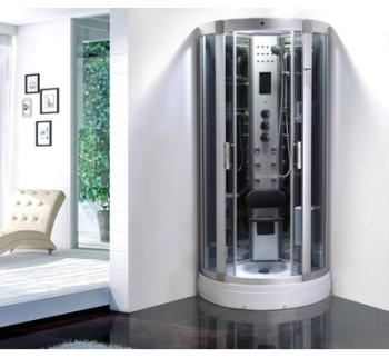 CABINE DE DOUCHE HYDROMASSANTE HAMMAM 80X80X215 LITTLE CABINE DE DOUCHE HYDROMASSANTE