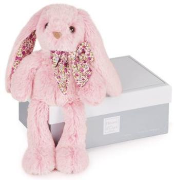 Lapin rose PM 25cm - Les Copains Câlins - DOUDOU E