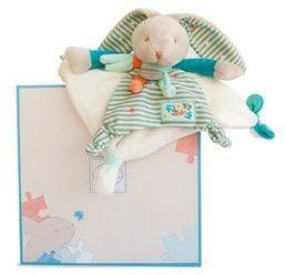 Doudou - lapin Happy - DOUDOU ET COMPAGNIE