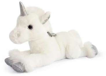 Licorne argent MM 35cm - DOUDOU ET COMPAGNIE