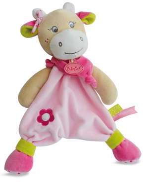 Doudou 24 cm Coquillette la vache