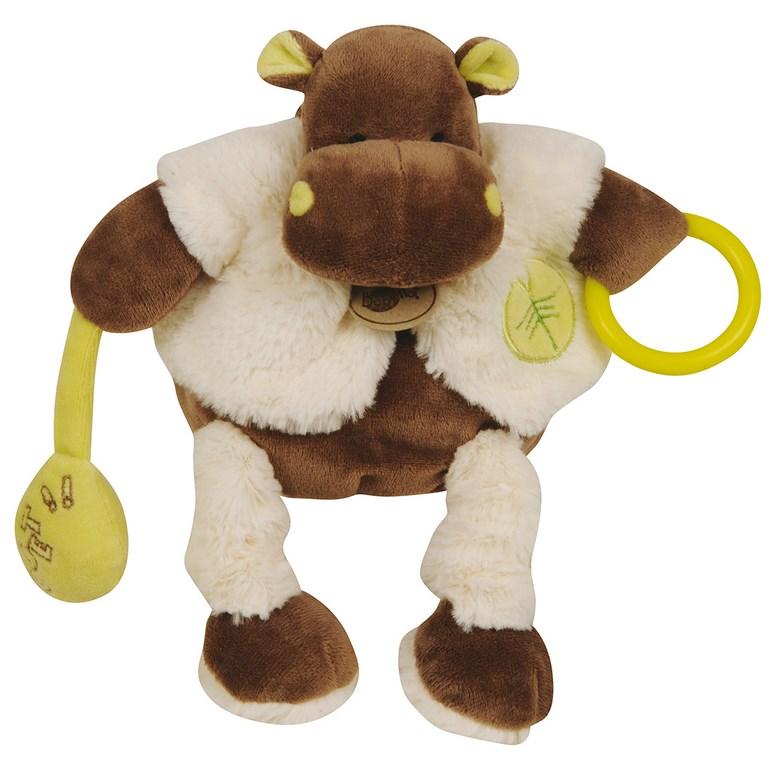 Doudou dactivités Bazile mon petit hippo