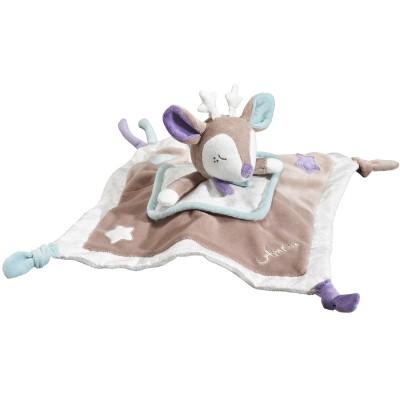 Doudou plat faon Noisette