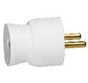 LEGRAND - Fiche 2P+T sortie droite blanc - 050415