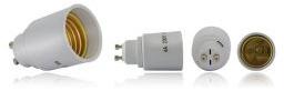 Adaptateur Culot GU10 vers Culot E27 Vision-EL 73985 Adaptateur Culot GU10 vers